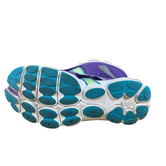 Brooks PureFlow 4 Running Shoes Women's Size 7.5 Purple, Blue & White in EUC! - Picture 5 of 8